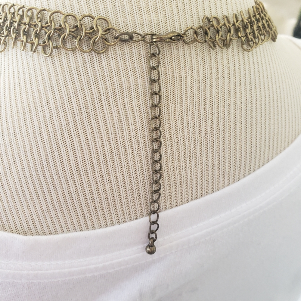 Necklace Brass Costume - Picture 2 of 5